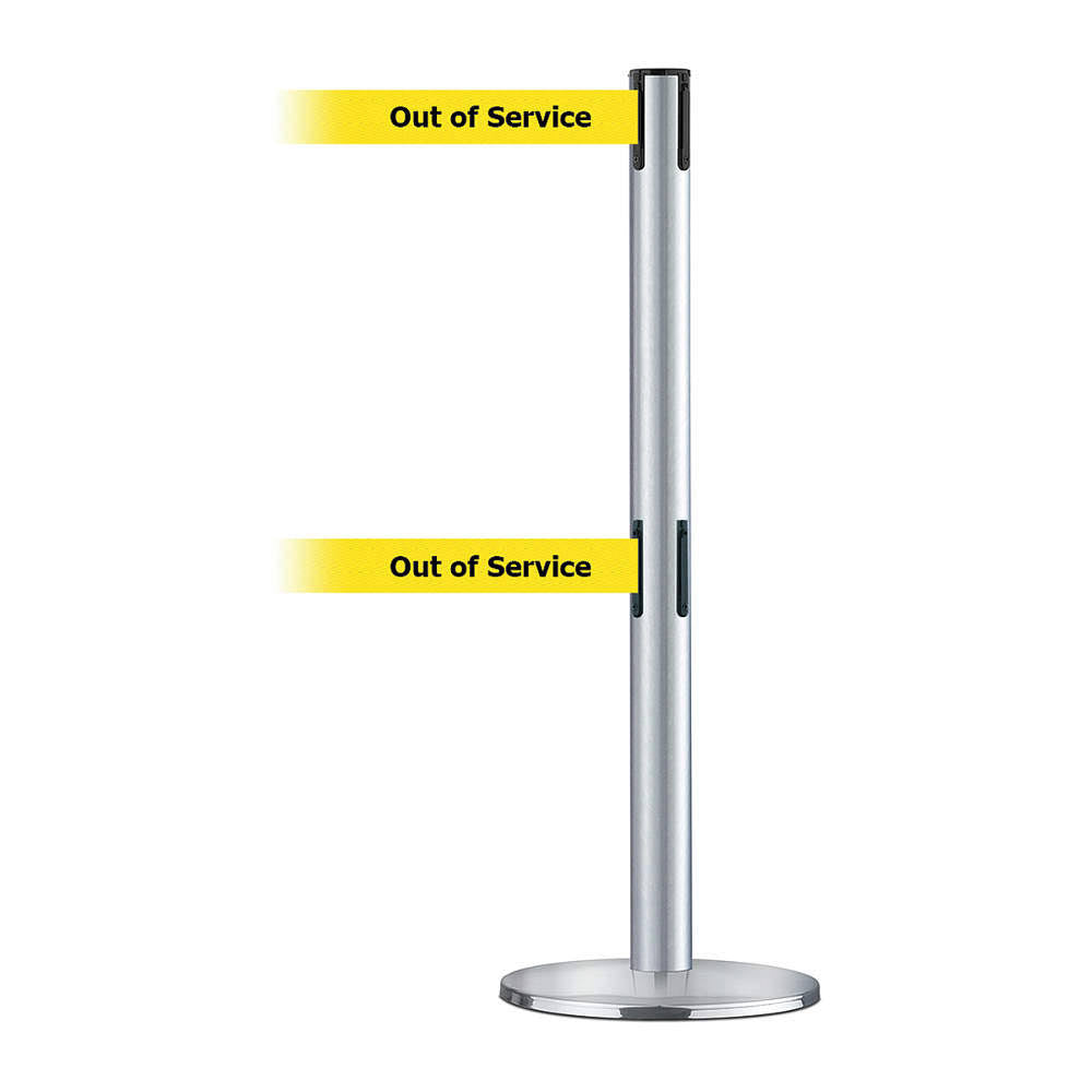 Satin CH Barrier Post with Belt Q911