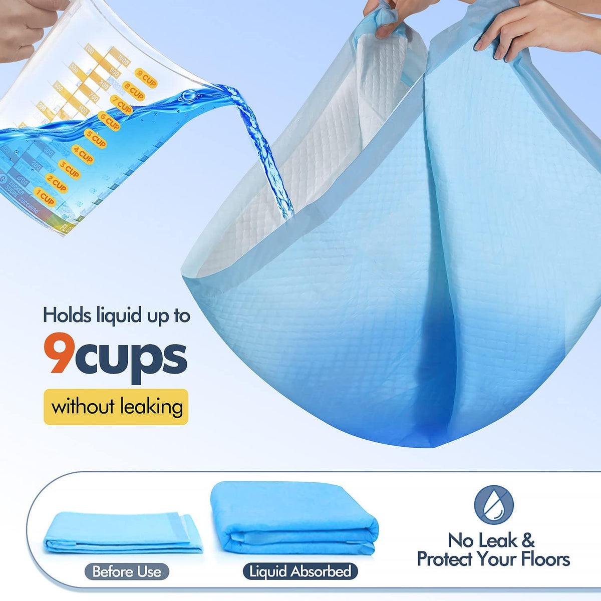 XL 28x34 Disposable Polymer Quick Dry Pet Training Pee Pads T22012