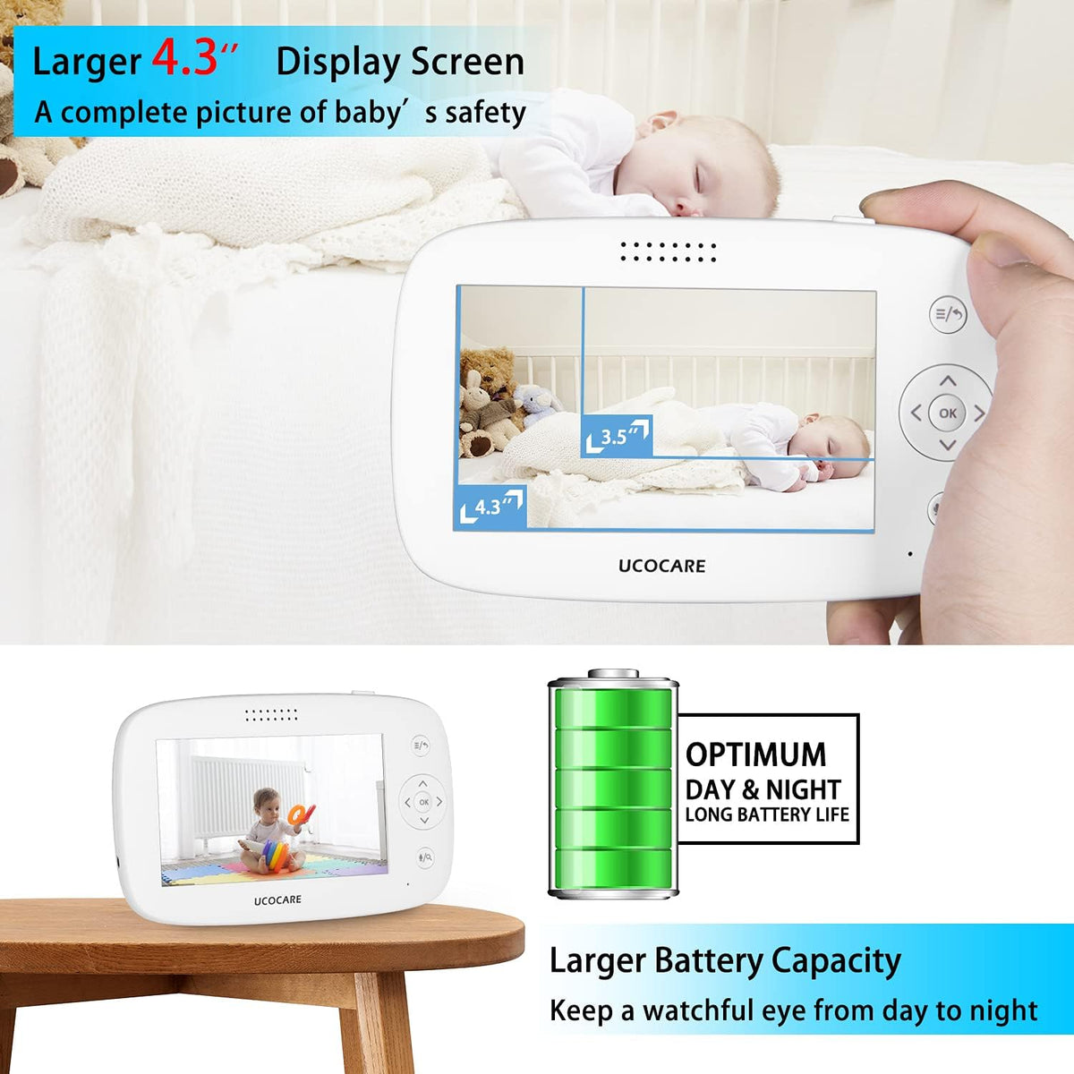 Baby Monitor with Camera and Night Vision K120149