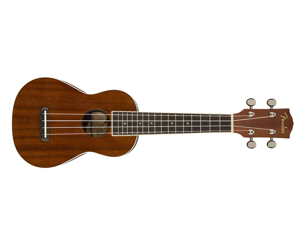Soprano Acoustic Ukulele with Laminated Mahogany Top and Back S7184
