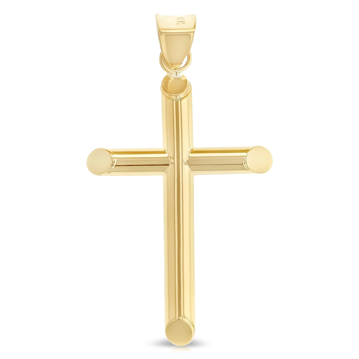 14K Yellow Gold Cross Pendant B712183