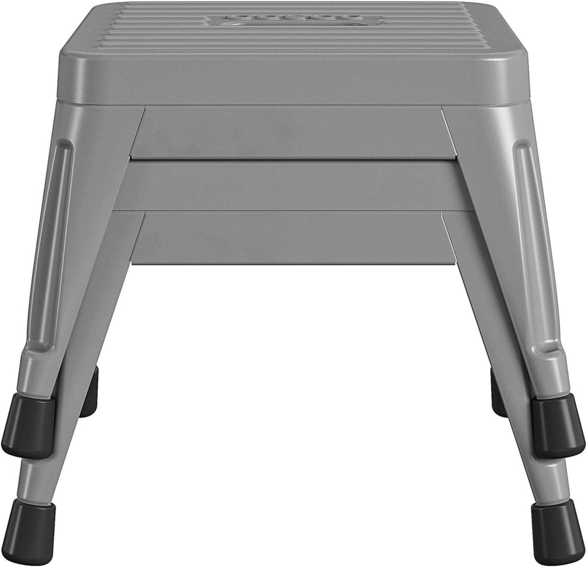 2 Pack Gray Steel Step Stool K6161