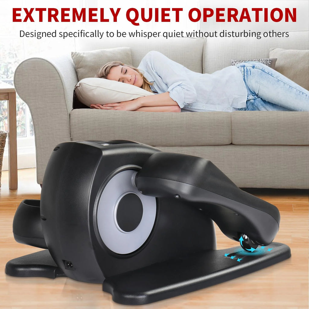 Black/Gray Electric Elliptical Trainer C4247