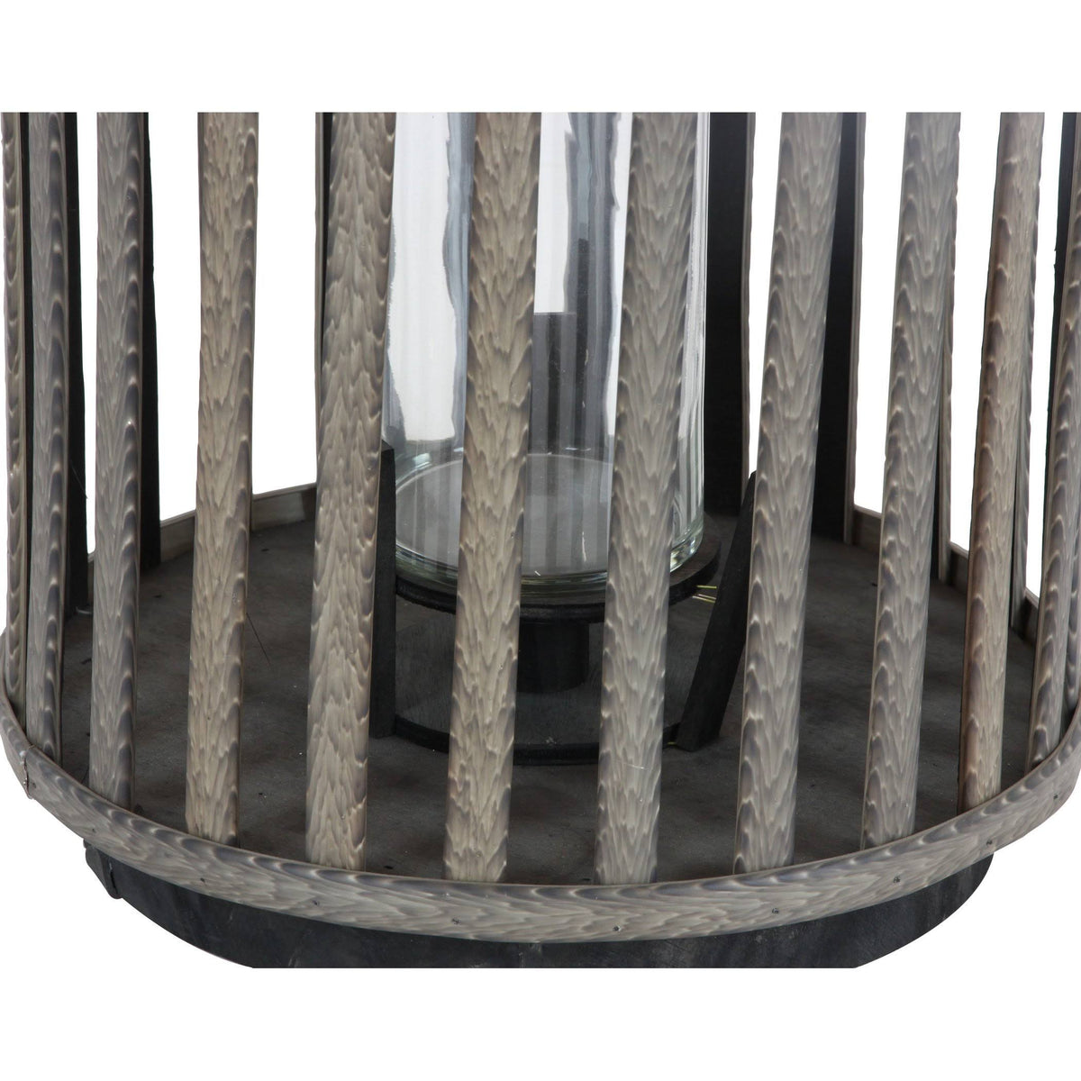 Wood Glass Lantern E12781