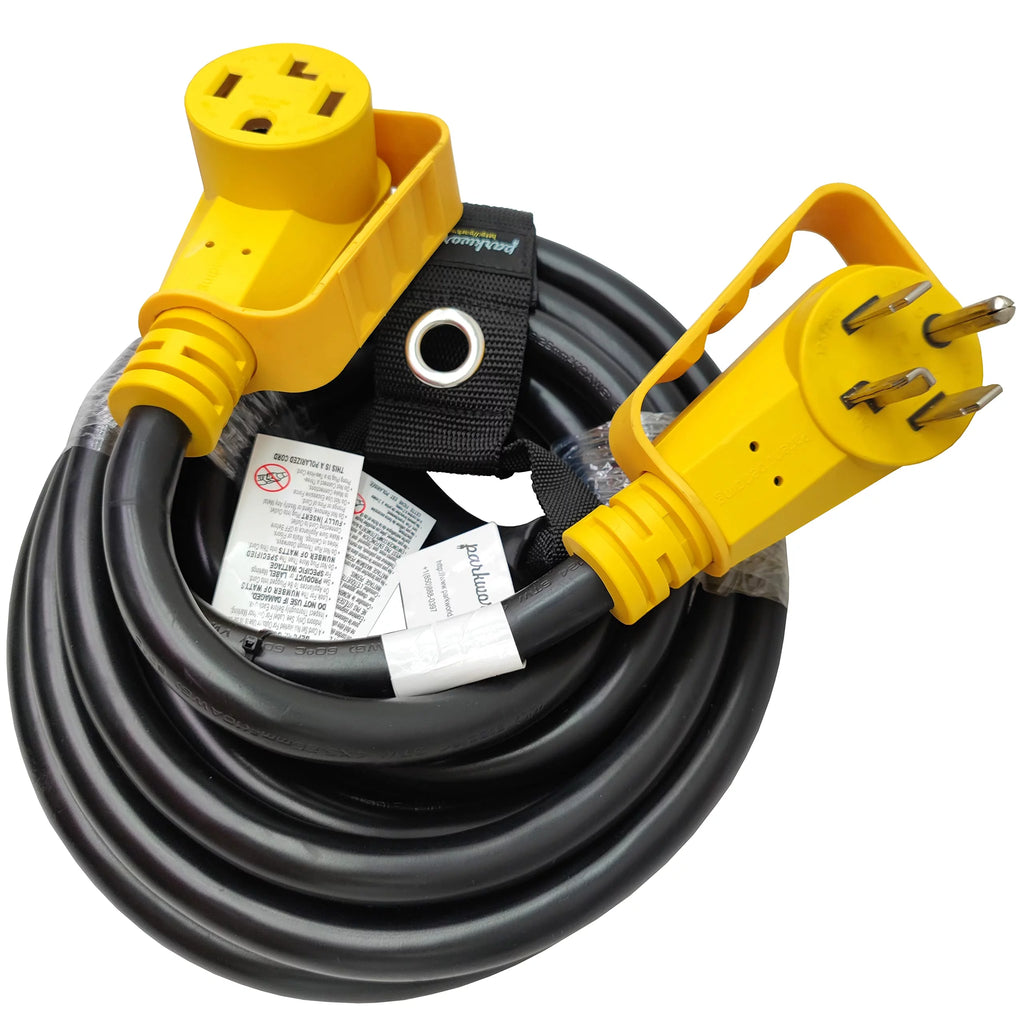 4-Prong NEMA 14-30 Extension Cord, 30A 125V/250V 7500W 25FT Y1928
