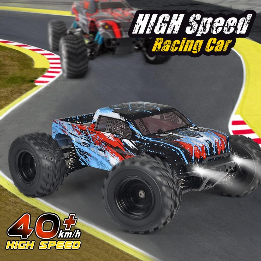 1:12 Scale 4x4 Off Road RC Monster Truck with 2 Rechargeable Batteries F13433