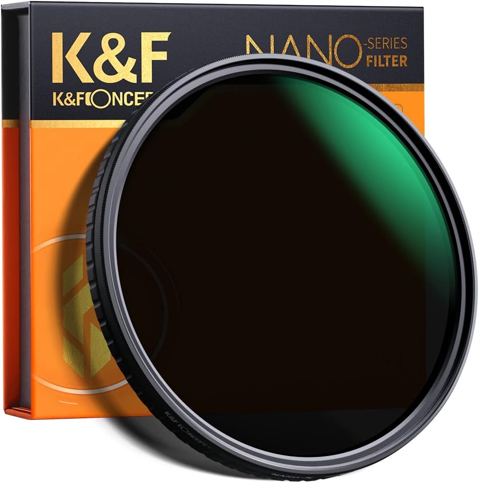 67mm Variable ND Filter ND32-ND512 5-9 Stops Neutral Density Lens Filter B256