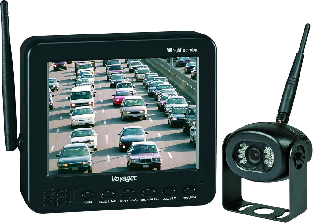 Wireless Camera System with Built-in Speaker, 5.6 TFT LCD, Waterproof H785538