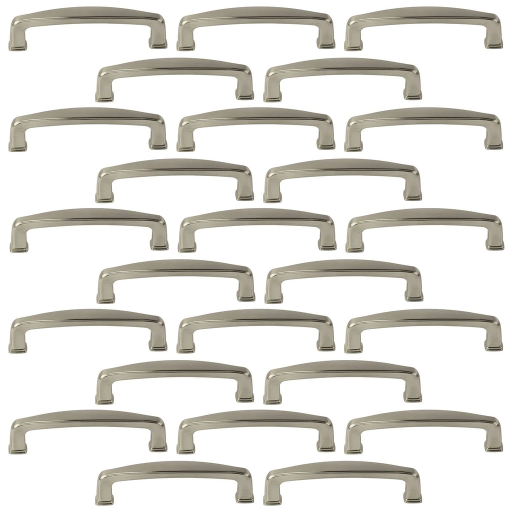 25 Pack Brushed Satin Nickel Square Cabinet Pull Door Handles N946007
