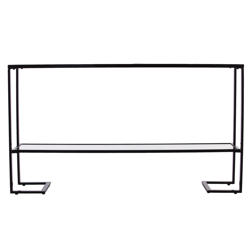 Black Narrow Console Table F615
