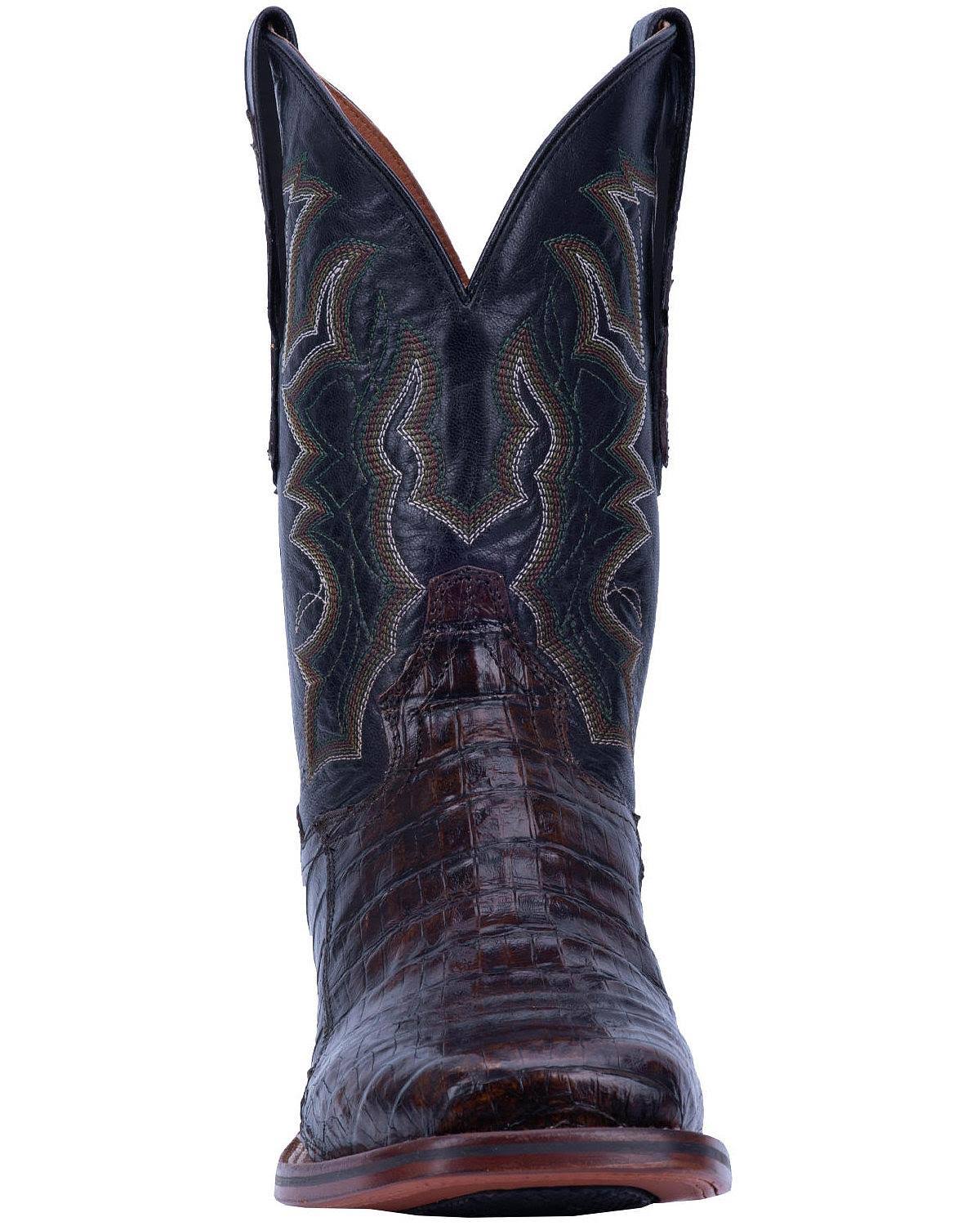 Brown Caiman Boots T51573