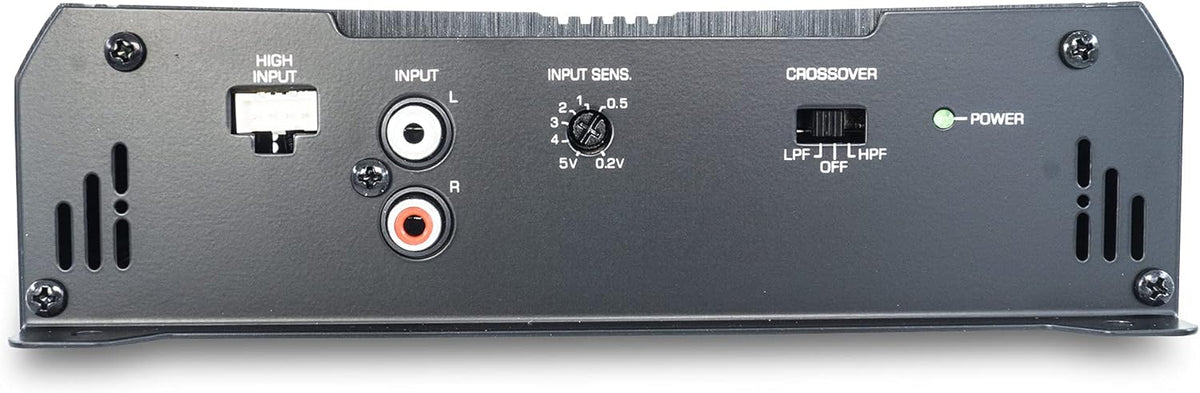 2-Channel Car Amplifier 400 Watts Class A/B Bridgeable T576734