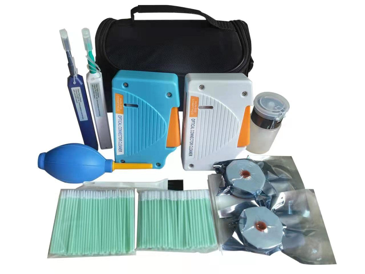 Fiber Optic Connector Cleaning Kit with 1.25mm / 2.5mm Cleaner Pens K7162