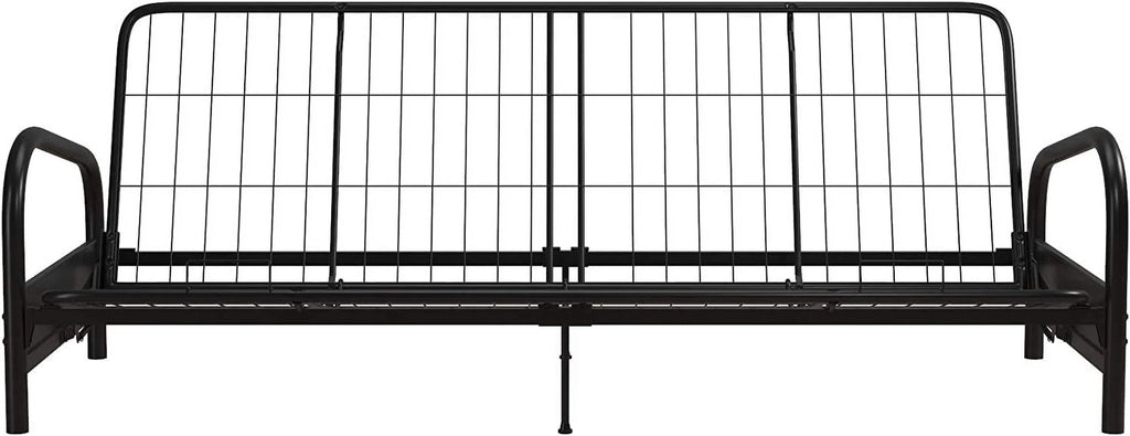 Black Metal Full Sized Futon Frame M63349