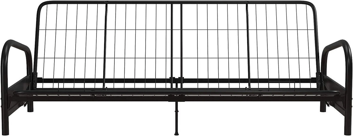 Black Metal Full Sized Futon Frame M63349