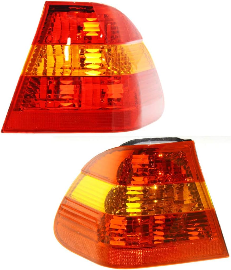 Tail Light Pair for BMW 325i 2002 2003 2004 2005 S673655