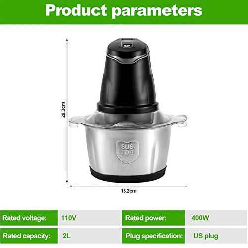 2L Electric Food Processor Y1739