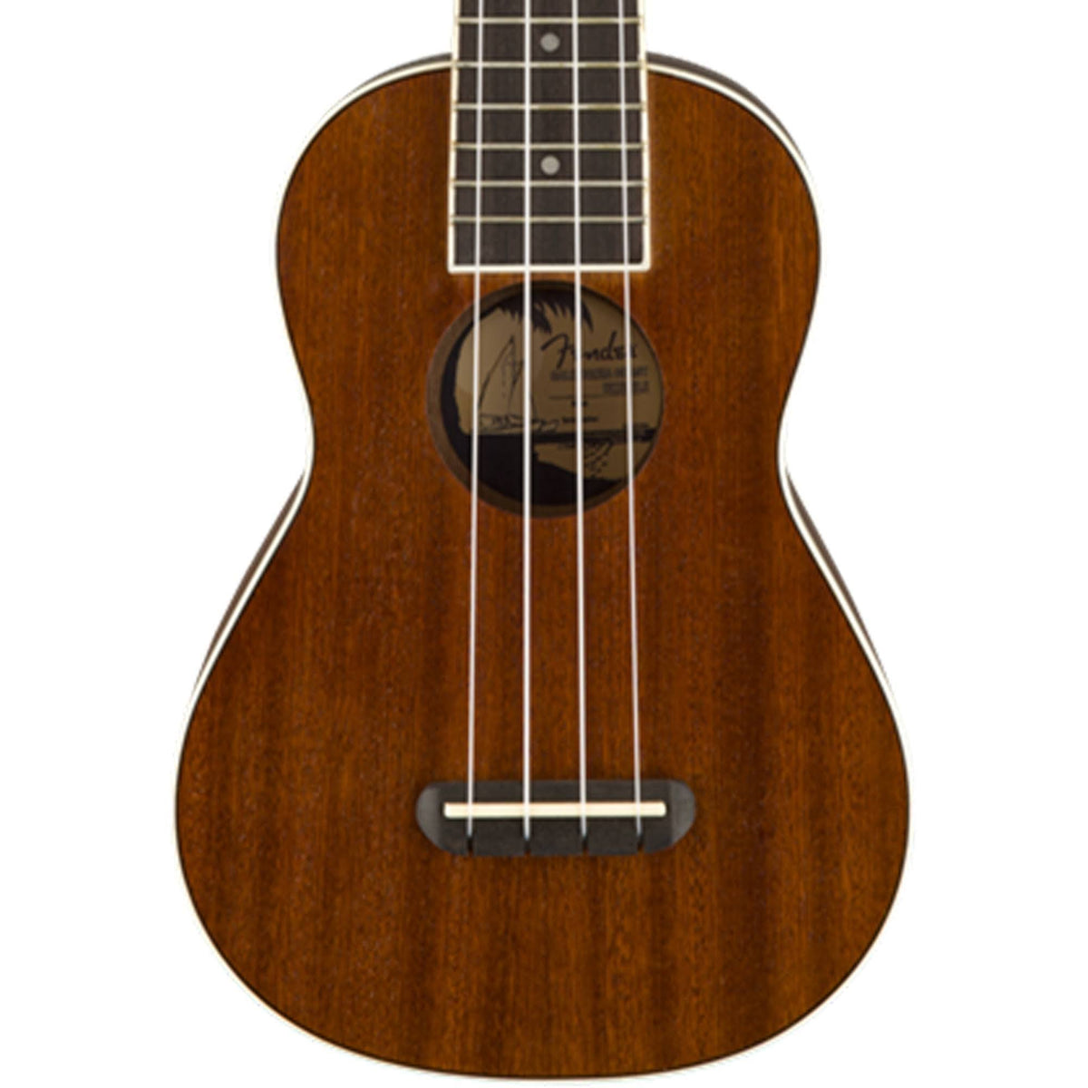 Soprano Acoustic Ukulele with Laminated Mahogany Top and Back S7184