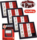 4 Pack Number Slide Brain Teaser with Clear Carry Case N36678