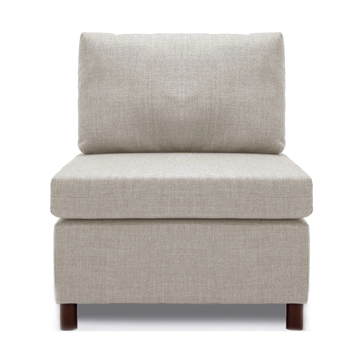 Linen Modular Sofa Armless Chair U551