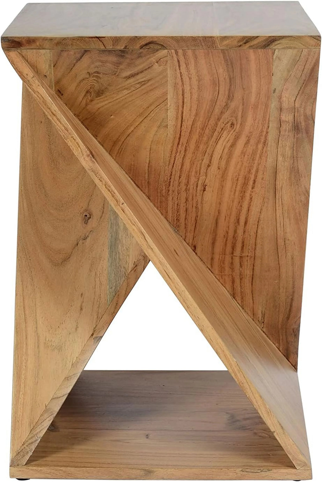 Solid Wood 24" Tall Modern Table Pre-Assembled X7803