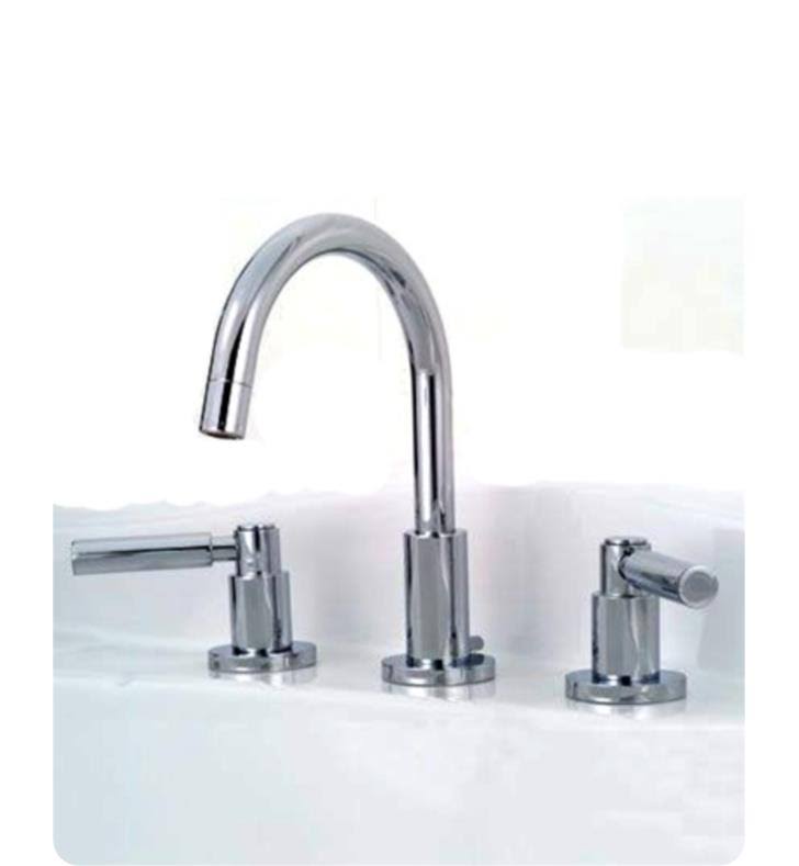 Europa Bronze Faucet with Round Escutcheon and Pop-Up Drain X254