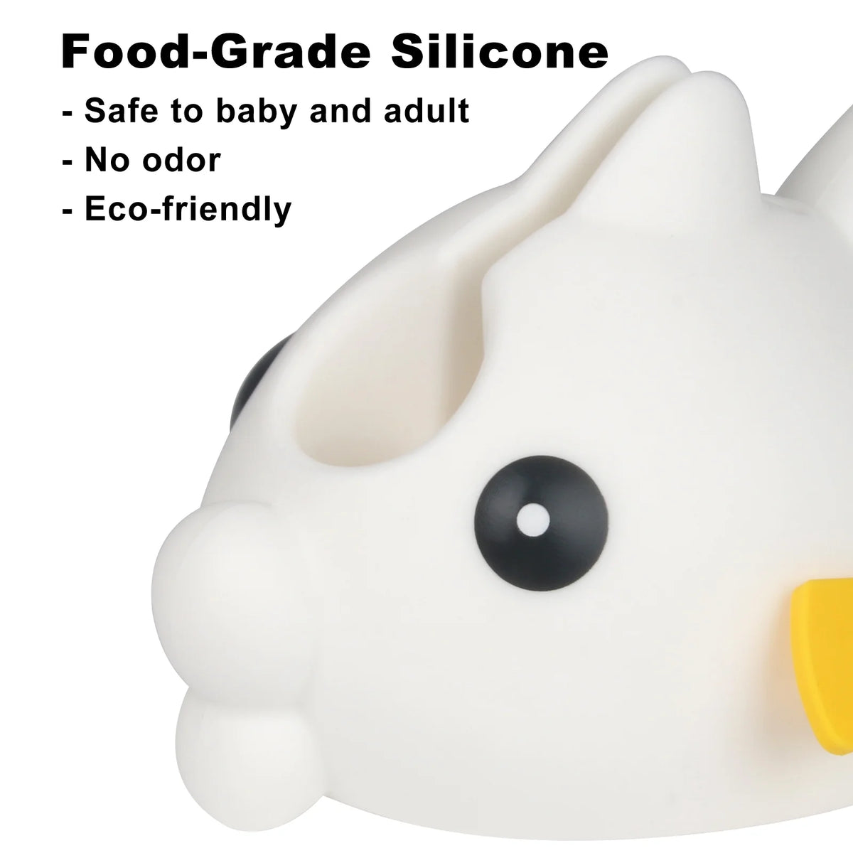 White Faucet Cover with 2 Toys U515229