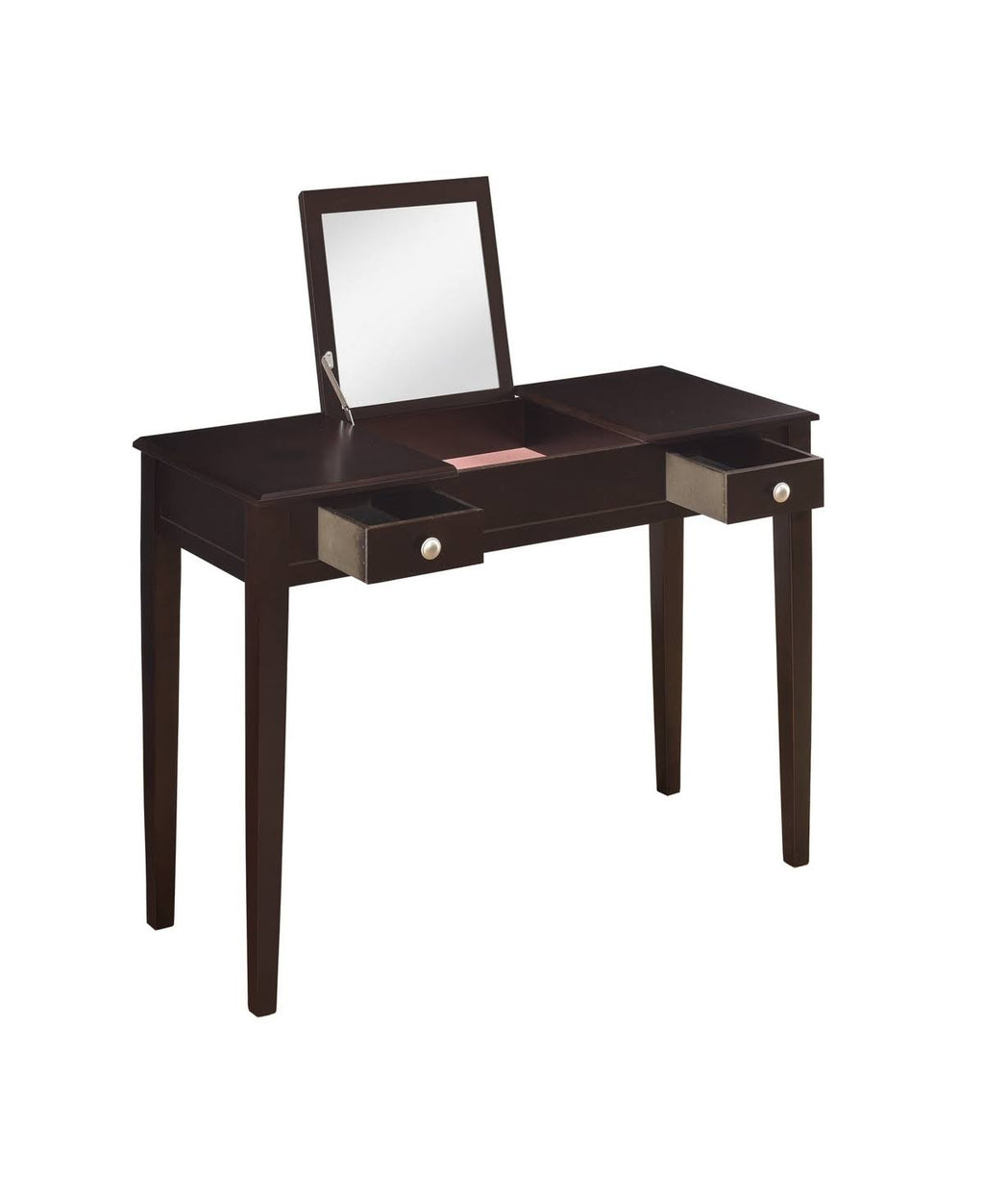 Open Brown 2-Piece Vanity Set S7172