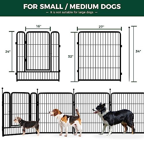 32 inch 16 Panels Dog Playpen L258