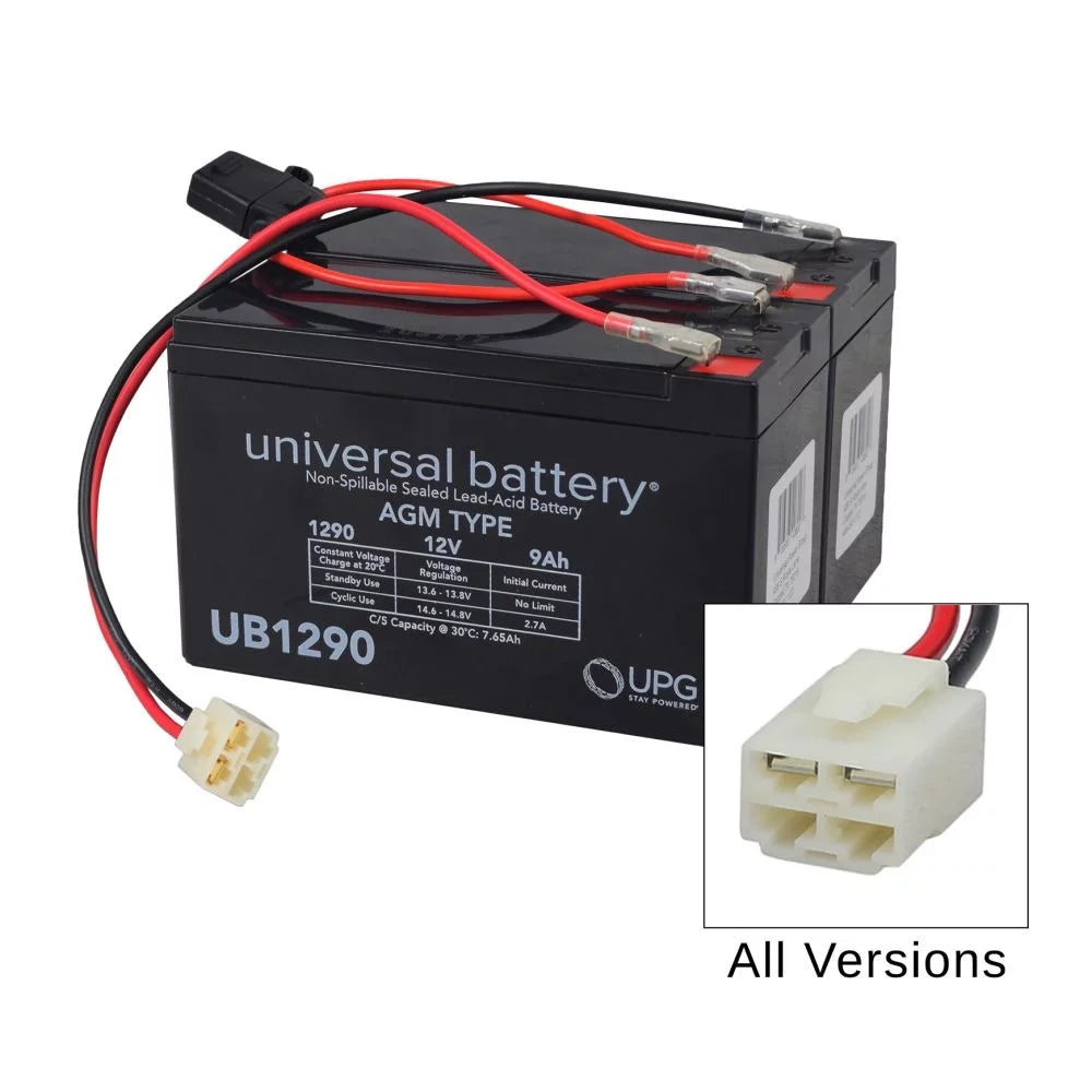 24 Volt 9 Ah Battery Pack with Wiring Harness J546
