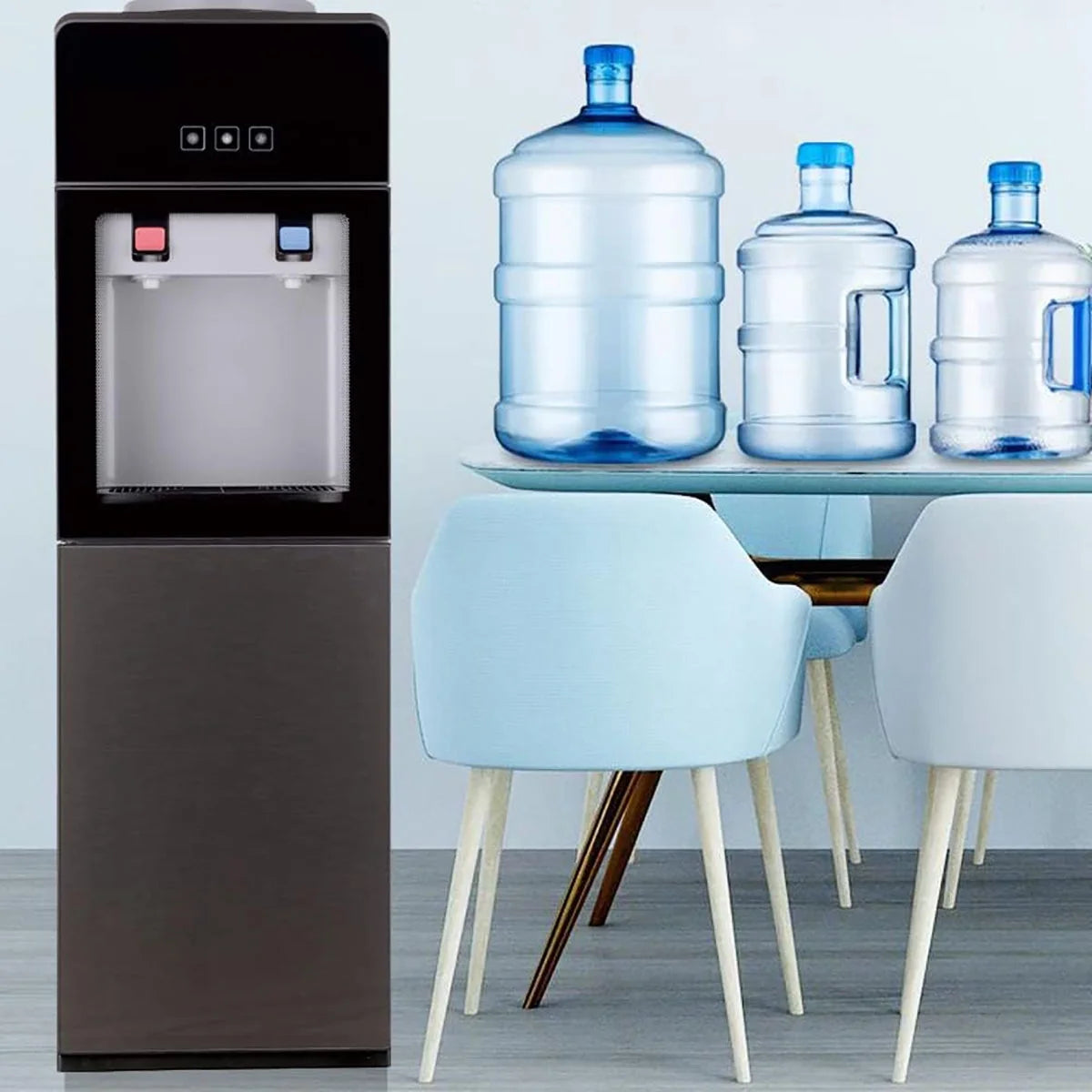 Top-Loading Hot & Cold Water Dispenser with Storage Cabinet S616