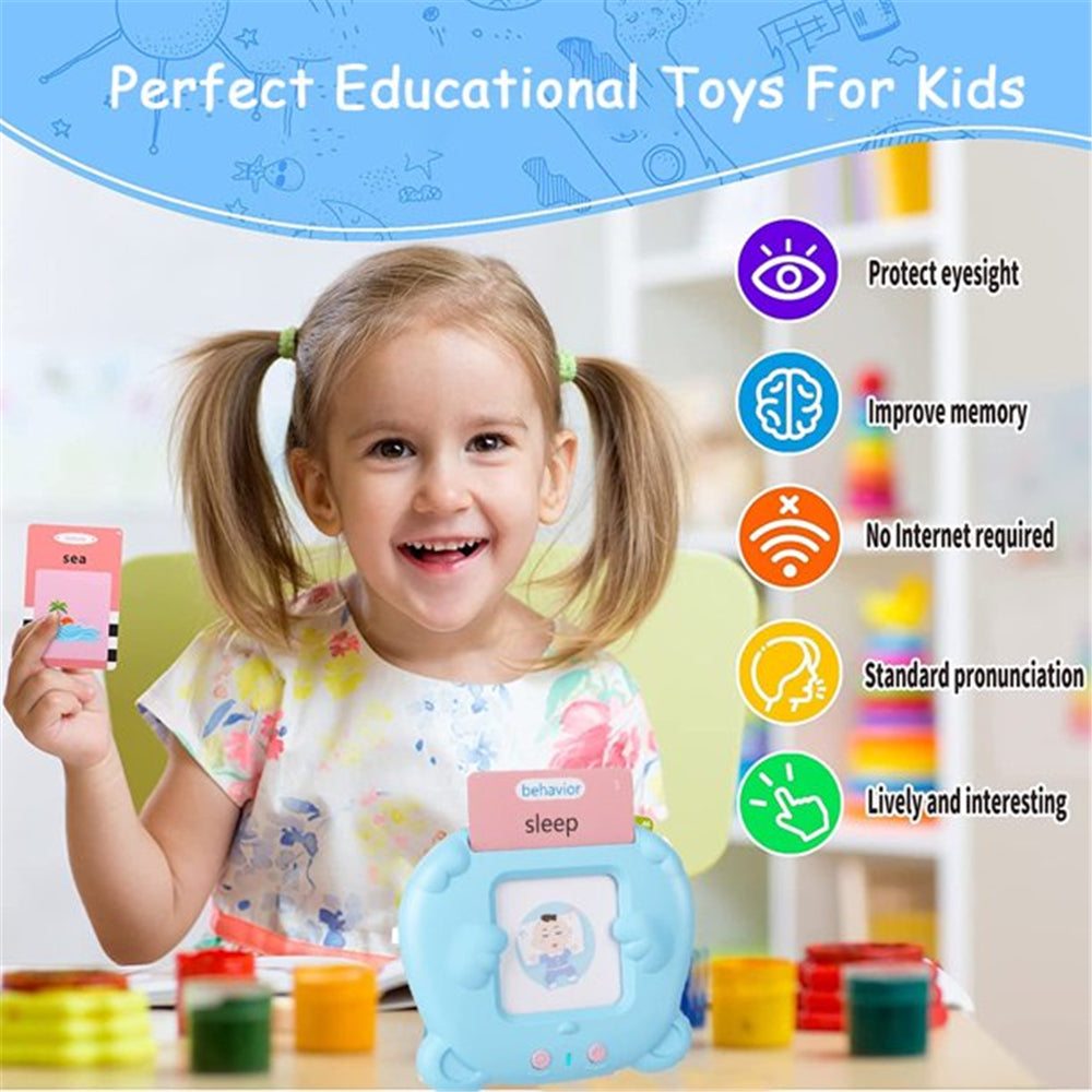 Talking Flash Cards Learning Toys with 112 Double-Side Cards Y9965