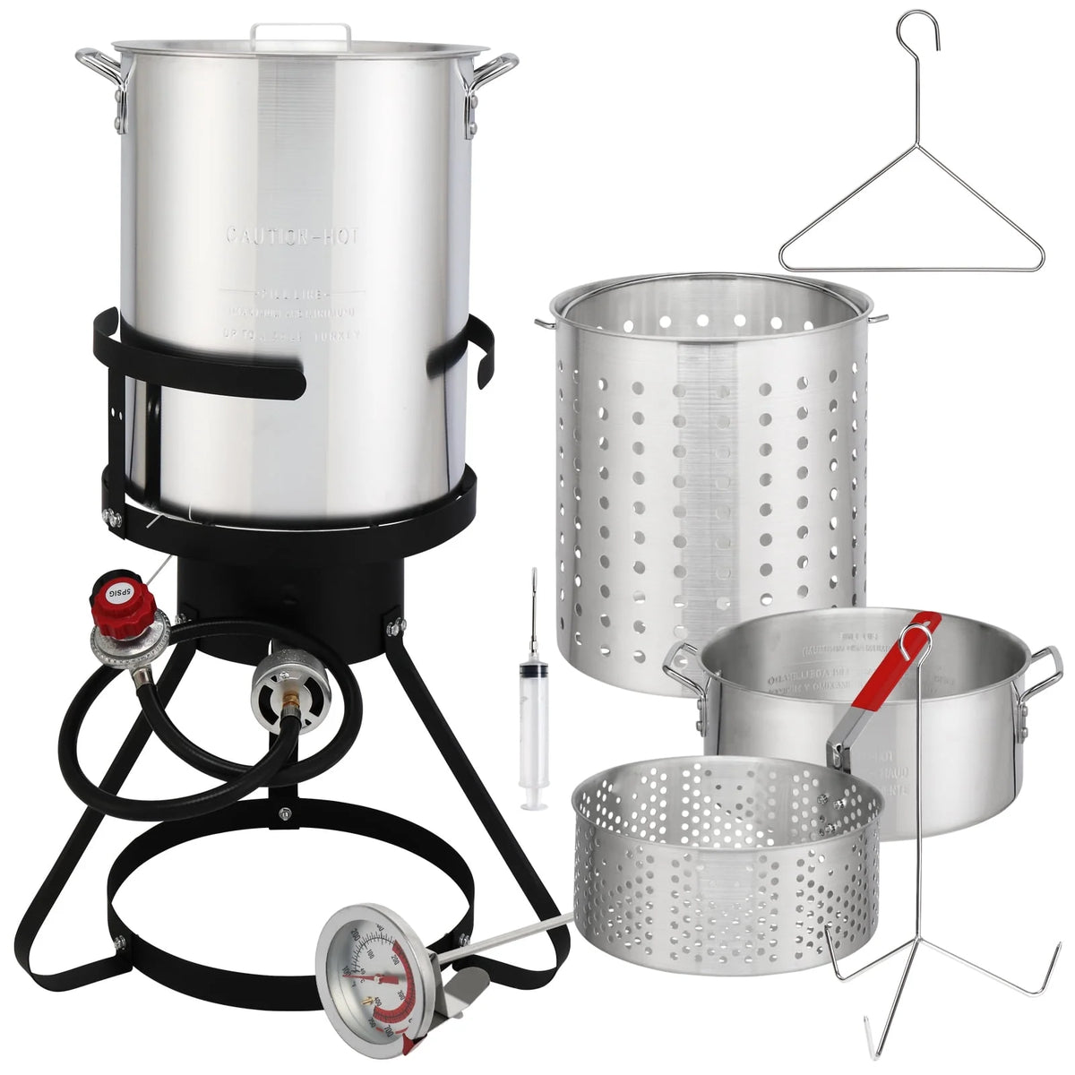 30qt Aluminum Propane Fryer Pot I523930