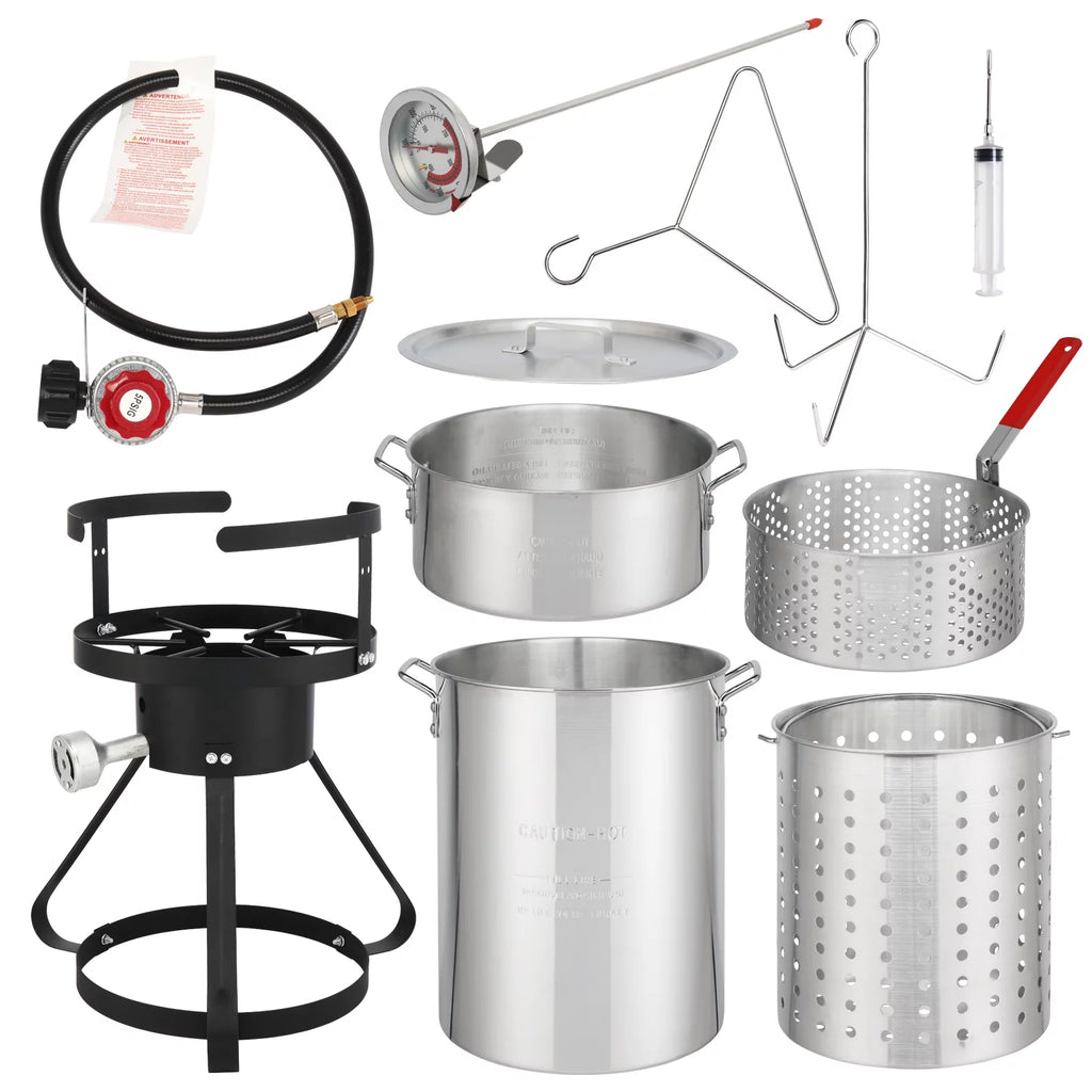 30qt Aluminum Propane Fryer Pot I523930