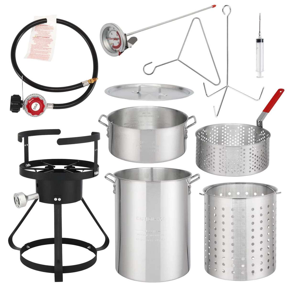 30qt Aluminum Propane Fryer Pot I523930