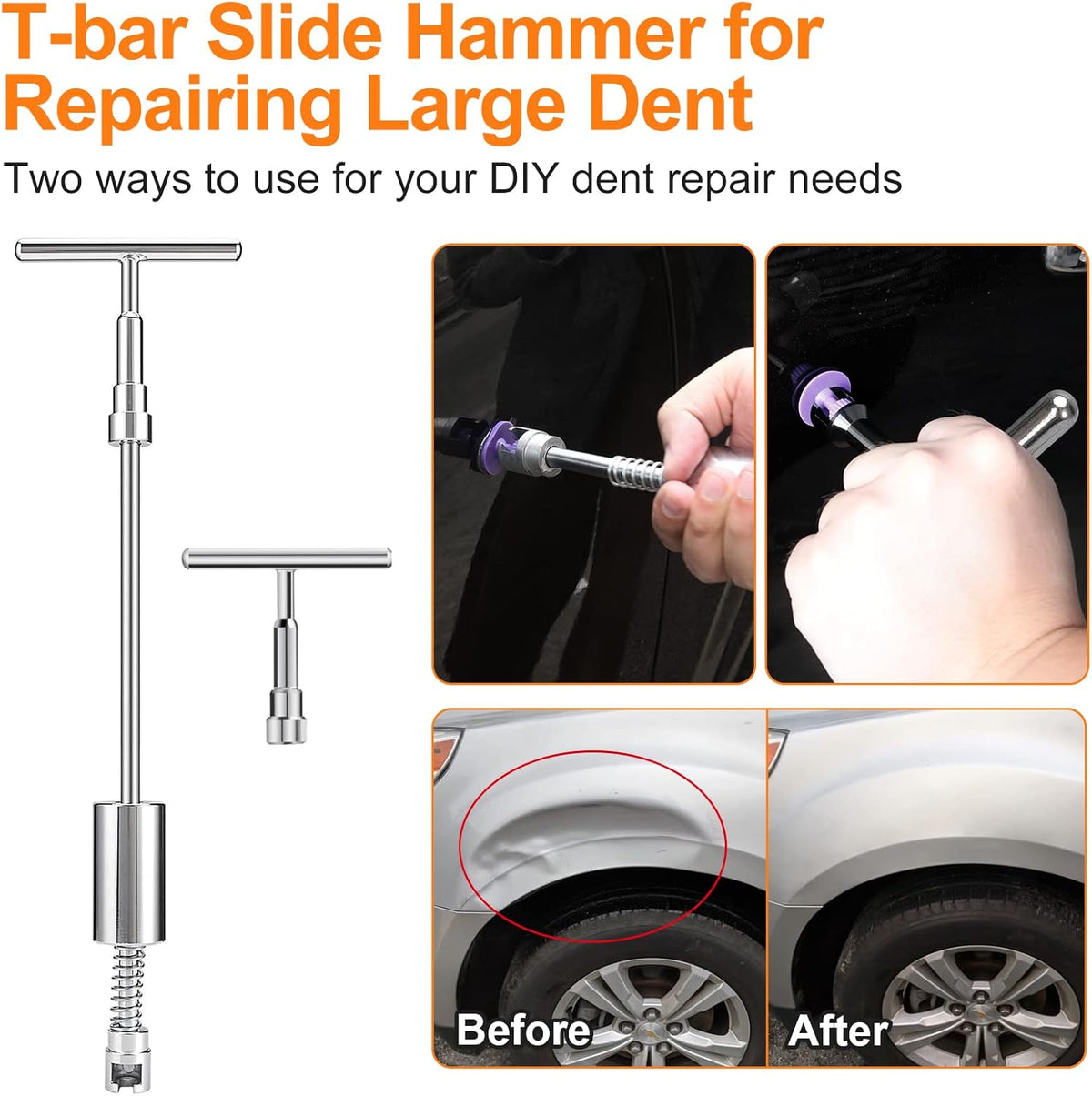 74 Pcs Paintless Dent Repair Kit I605589