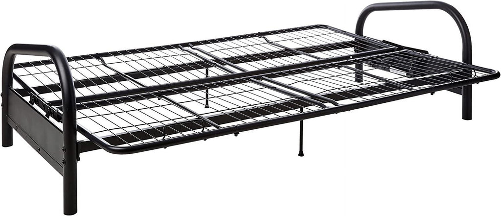 Black Metal Full Sized Futon Frame M63349