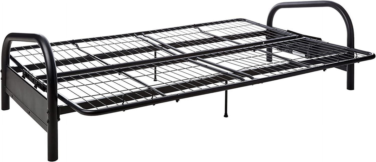 Black Metal Full Sized Futon Frame M63349