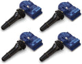 TPMS Tire Pressure Sensor 4-Pack with Rubber Valve Stem F2547