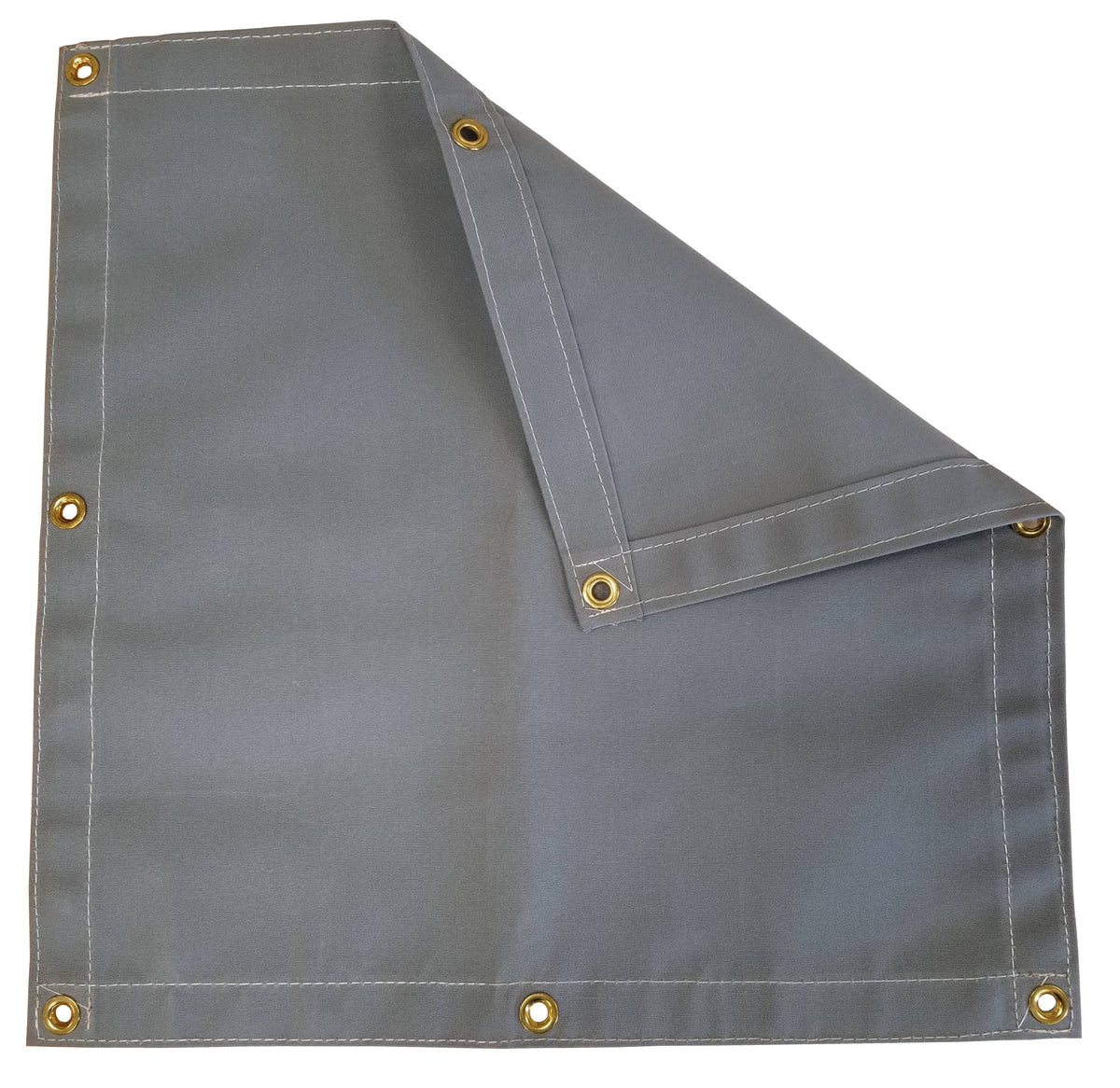 Grey Polyester Canvas Tarp I895