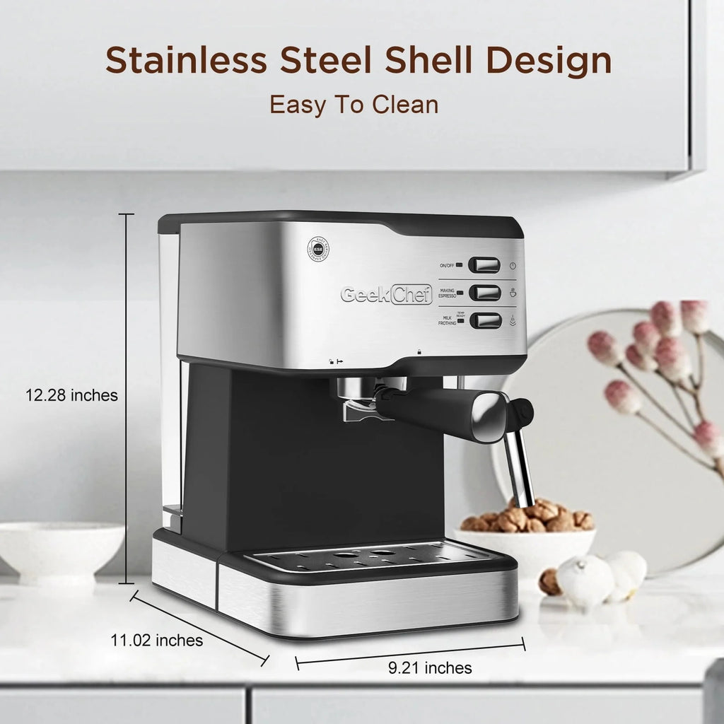 20 Bar Espresso and Cappuccino Maker 950W 1.5L G969