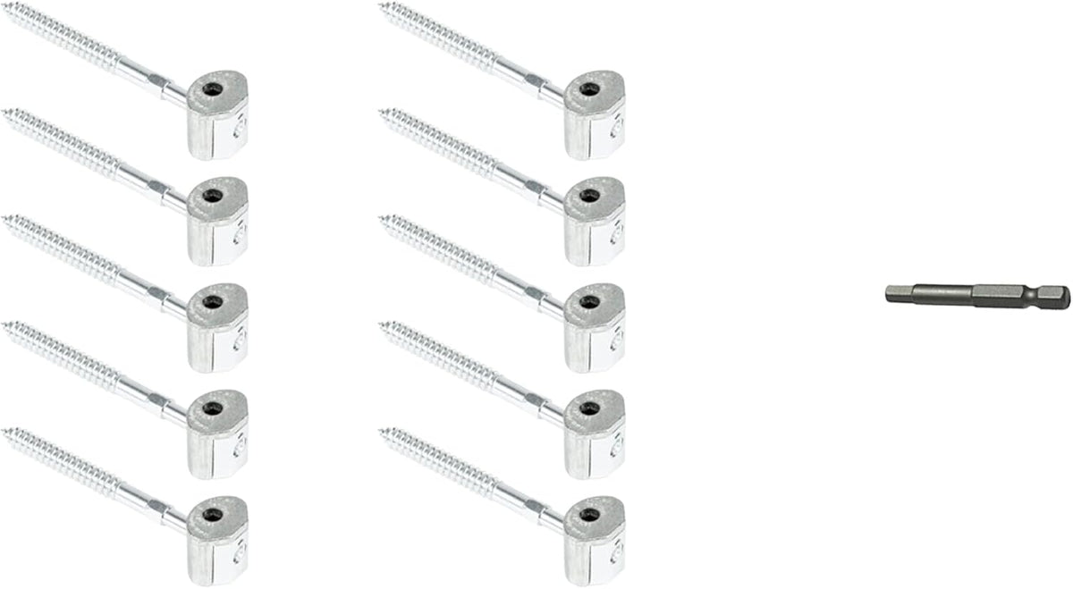 13.610 Railbolt Staircase Handrail Connector 5 Pack Z675284