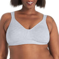 Women's Wireless Stretch Cotton Full-Coverage T-Shirt Bra L695111