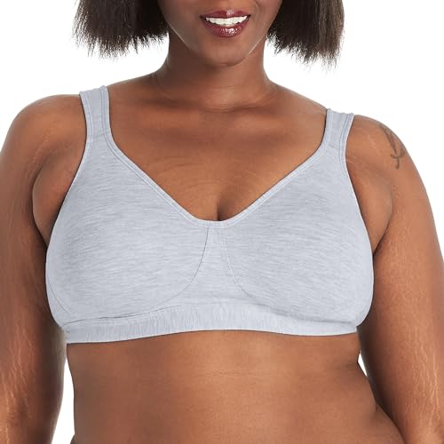 Women's Wireless Stretch Cotton Full-Coverage T-Shirt Bra L695111