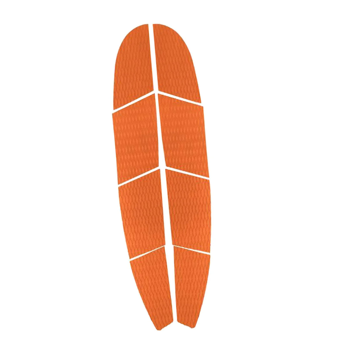 Orange 8Pcs Surfboard Traction Pad X861717