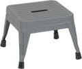 2 Pack Gray Steel Step Stool K6161