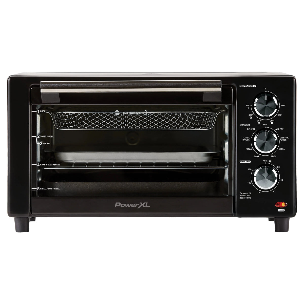 Black Air Fryer Grill Q11882