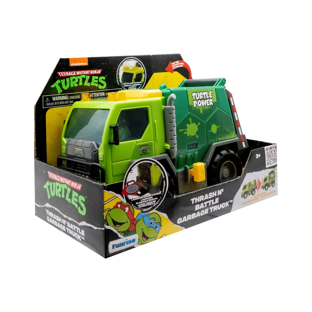 Green Garbage Truck P433358