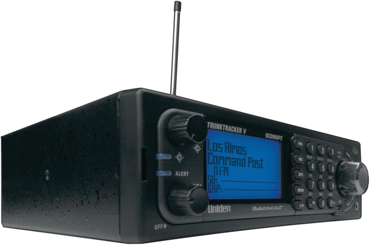 Digital Mobile TrunkTracker Scanner with External Communications Speaker E2768