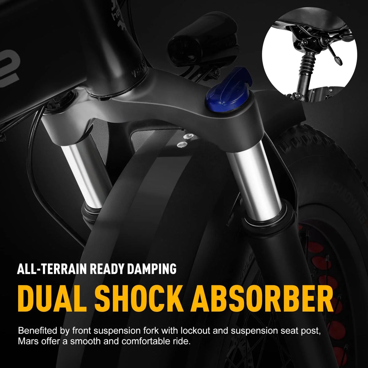 Foldable 20 x 4.0 Fat Tire Electric Bike with 500W Motor D709479